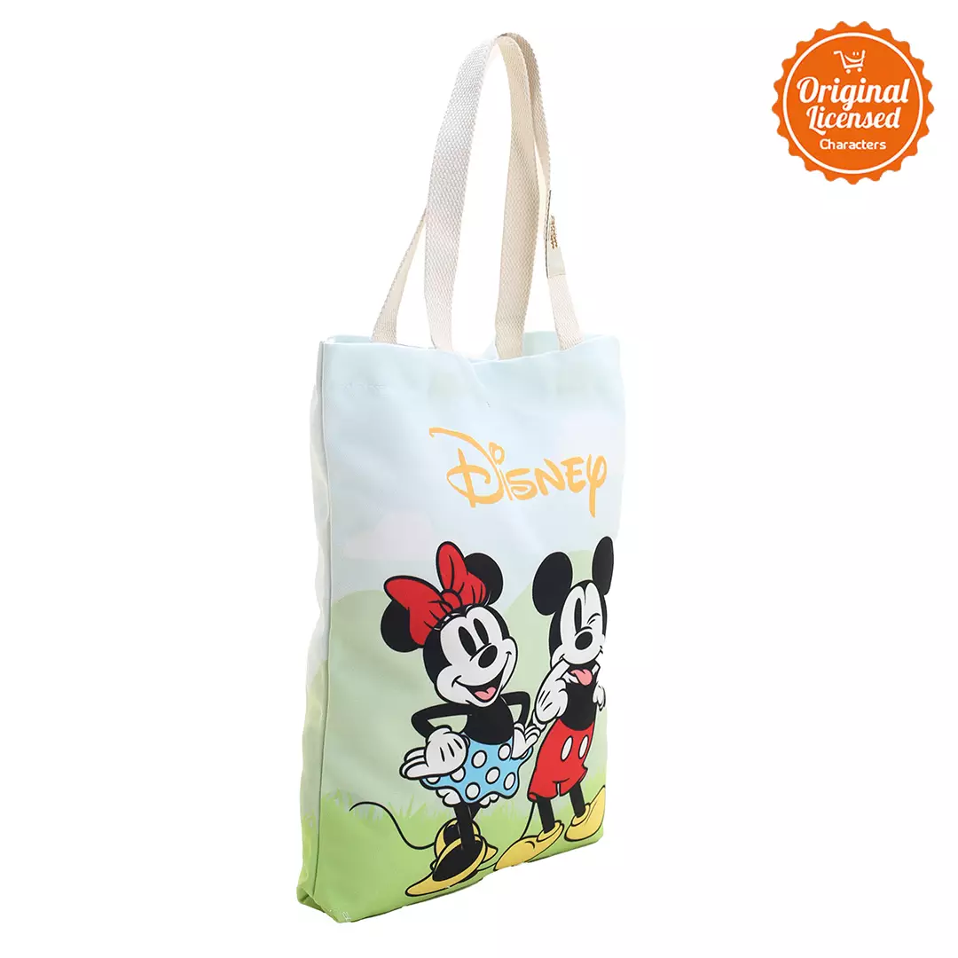Tas Canvas Mickey Minnie 33x38 cm