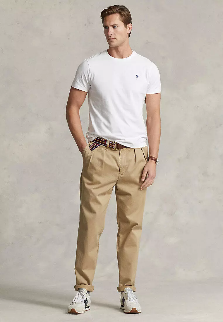 Custom Slim Fit Jersey Crewneck T-Shirt