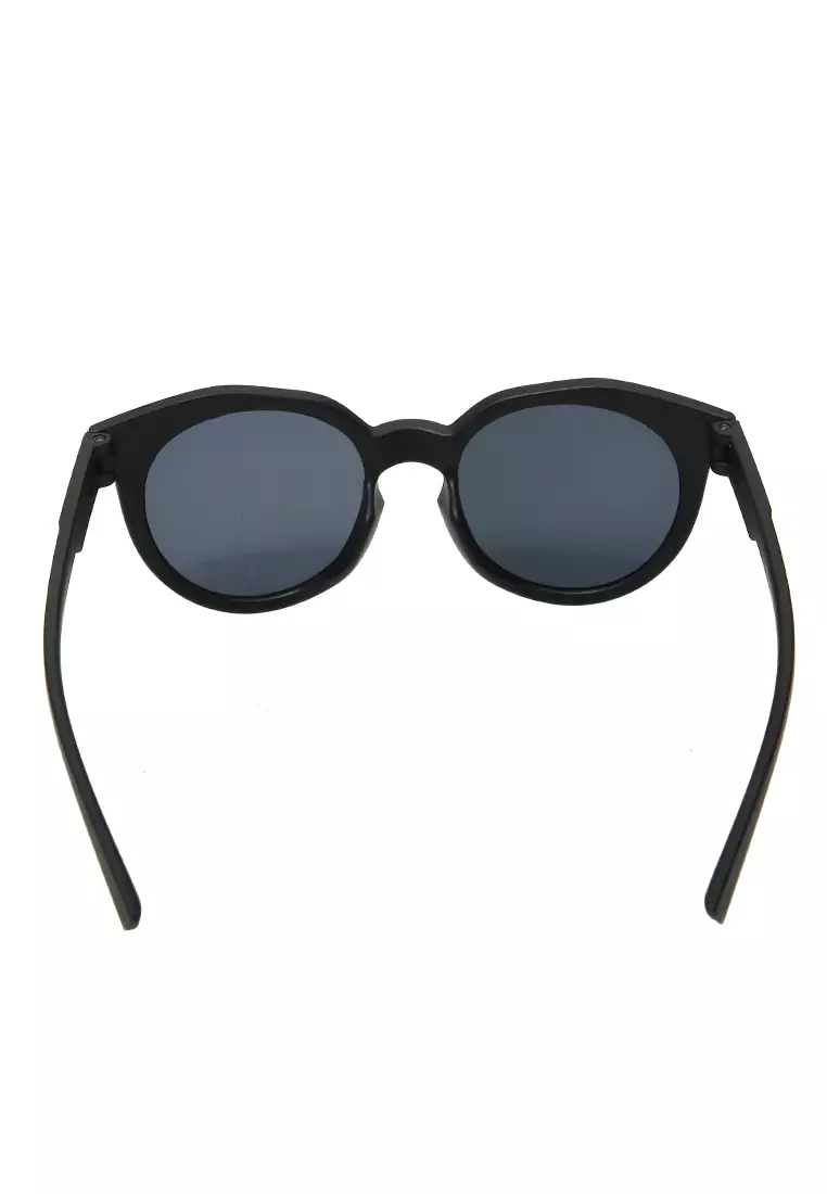 Enzio Kacamata Anak Pria UV Protection Sunglasses Kids Frame Material Plastic ORIGINAL - Black
