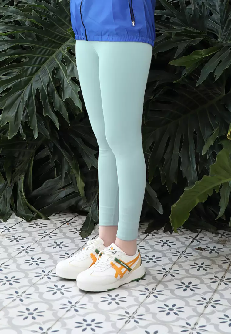 Zelena - Hasa Leggings Highwaist | Legging Olahraga Wanita | Sport Basic Layer - L