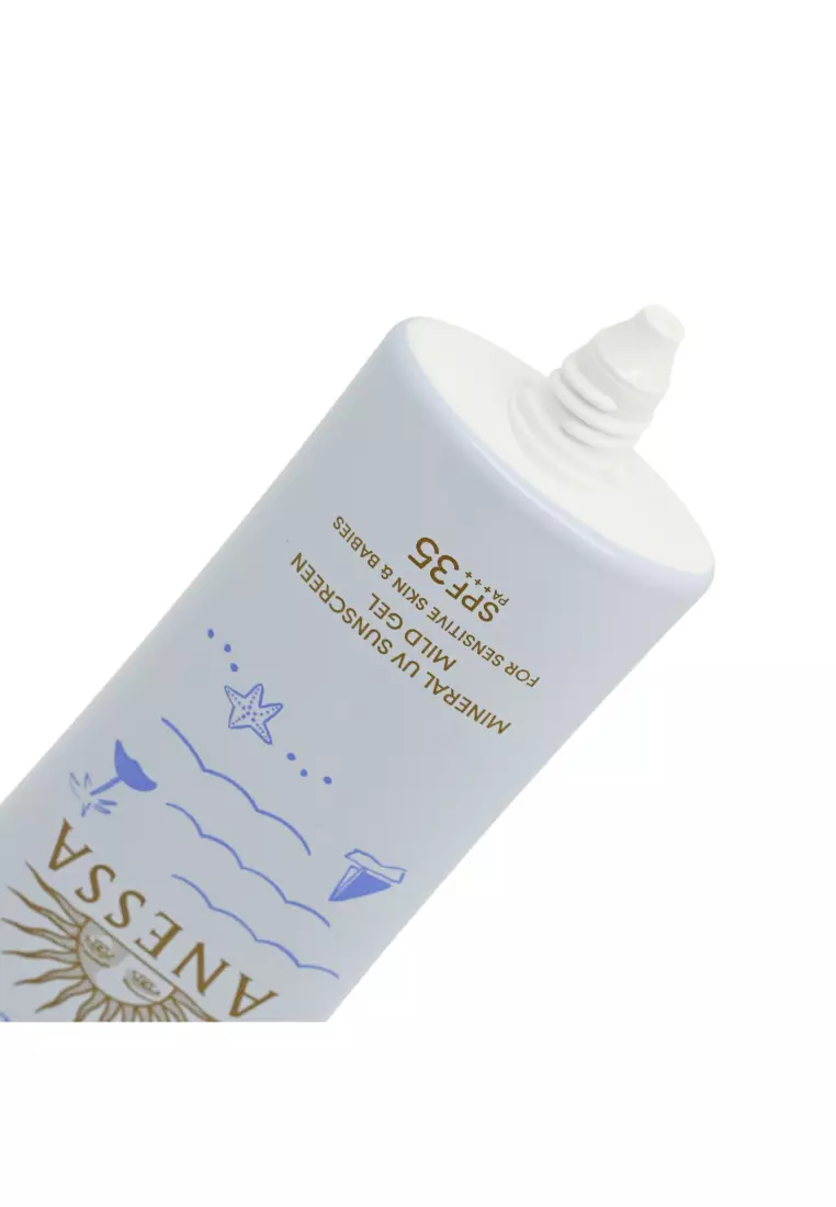 Anessa SPF35 PA+++Mineral Sunscreen Mild Gel (90g)