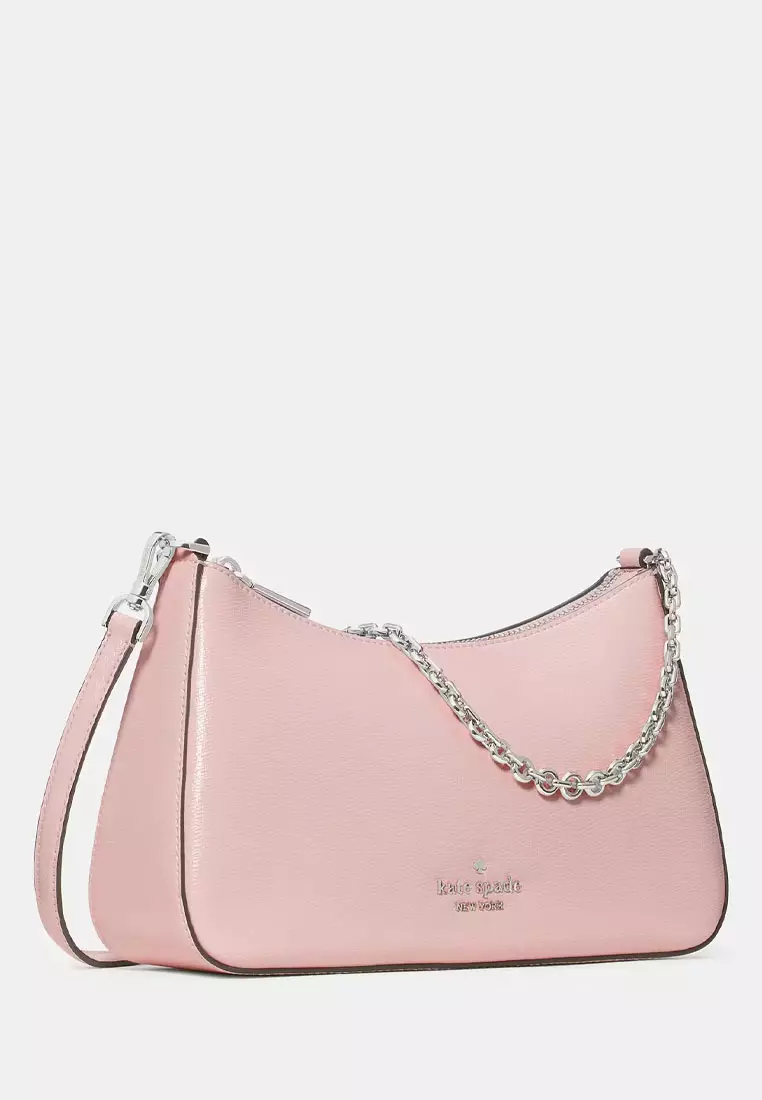 Margot Textured Patent Leather Convertible Crossbody