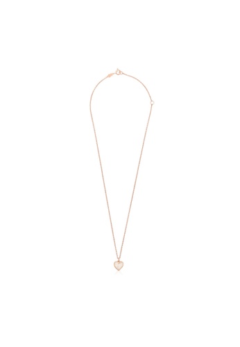 TOUS TOUS Areia Rose Silver Vermeil Necklace with Pearls 147B8AC57F769DGS_1