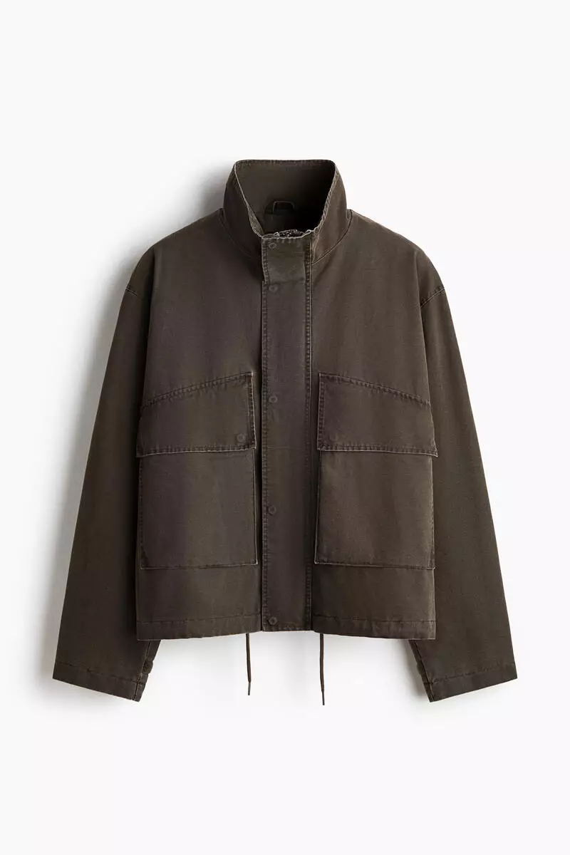 Stand collar jacket