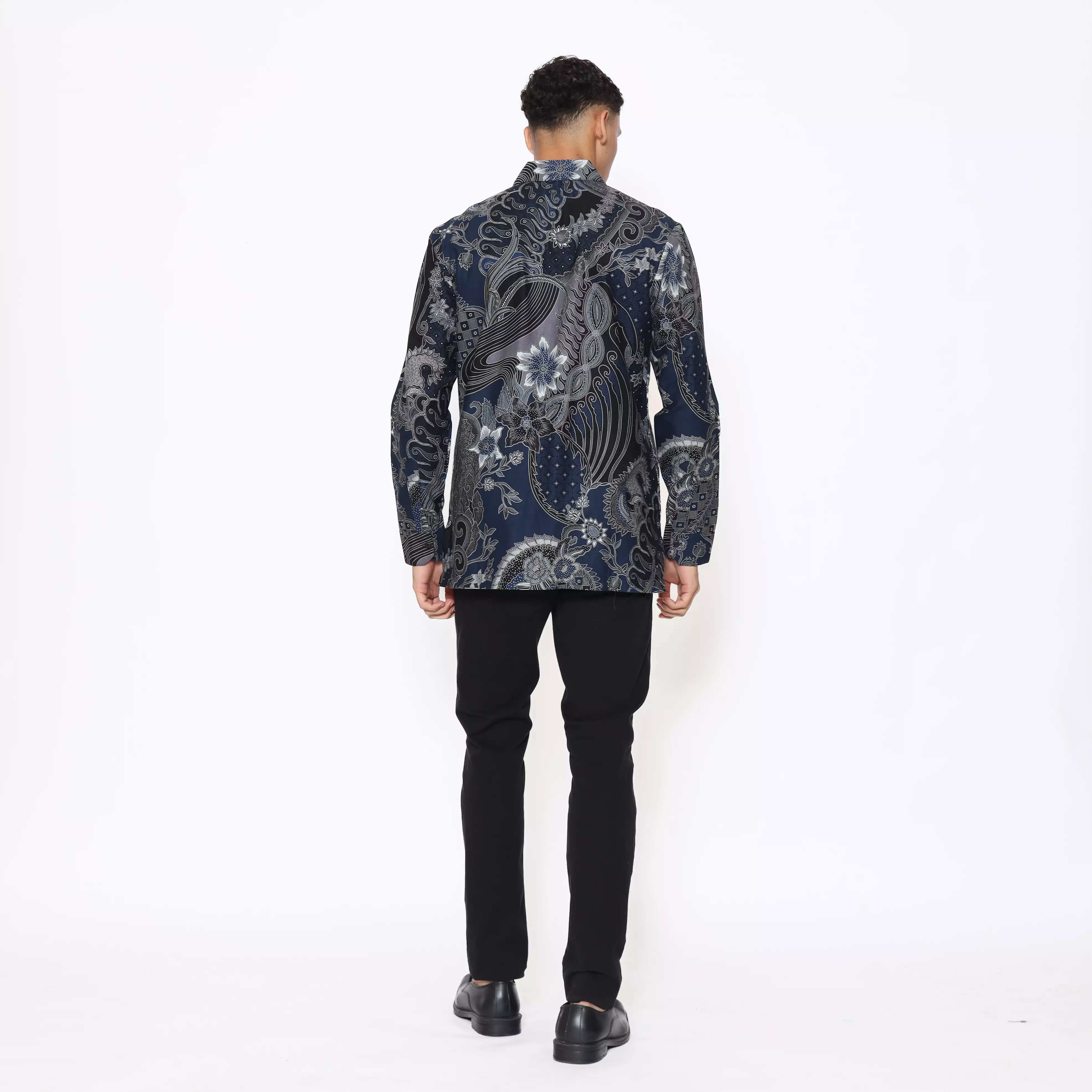 Kemeja Batik Pria - Bhatara Batik Hariz - Atasan Kemeja Batik Lengan Panjang