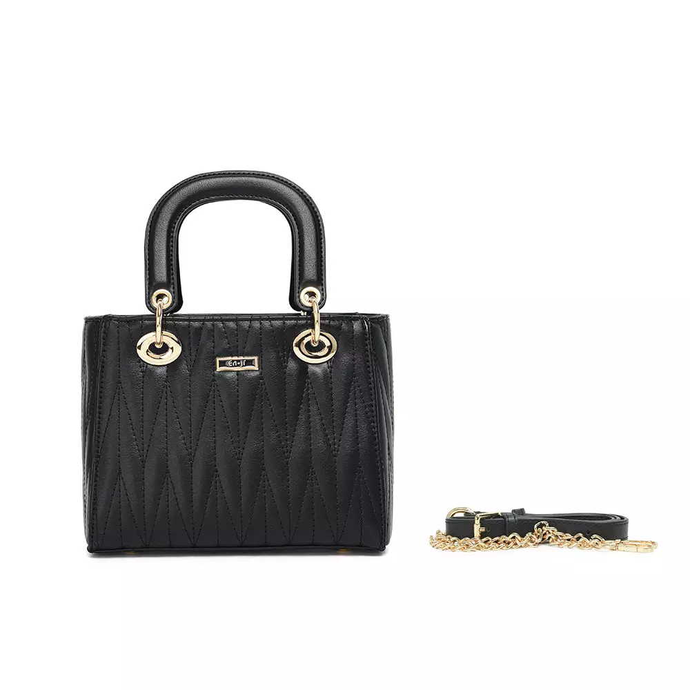 En-ji Seora Handbag - Black