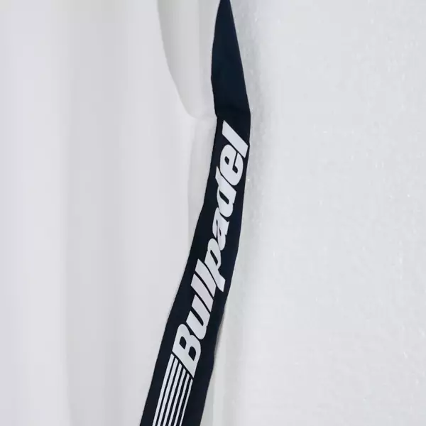 Polo BULLPADEL BUBON PREMIER MULTI TAPE BLACK WHITE JERSEY PADEL POLO 100% ORIGINAL