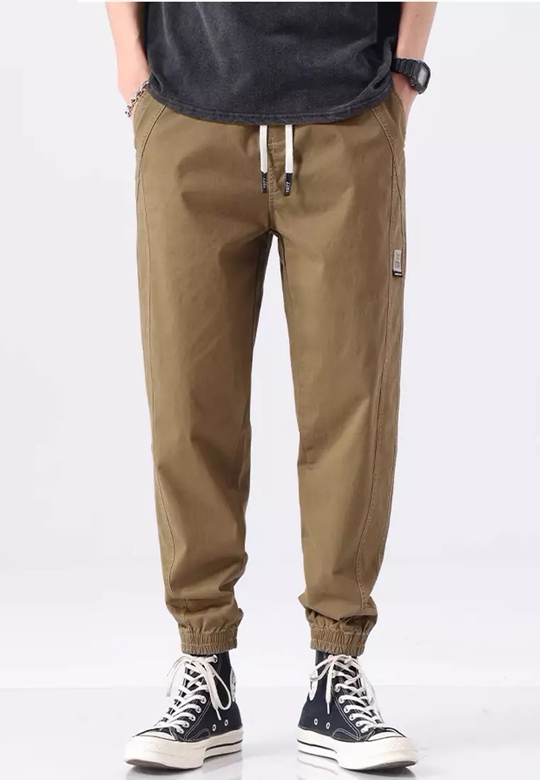 Drawstring Casual Jogger Pants