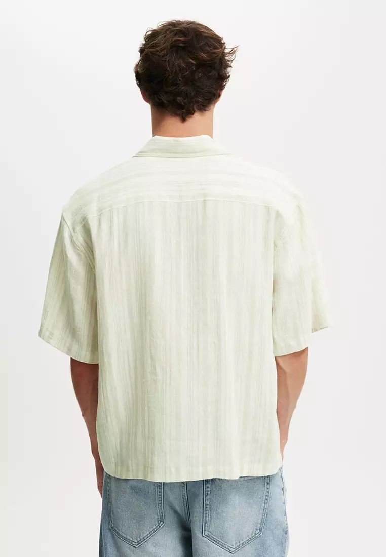 Linen Box Fit Shirt