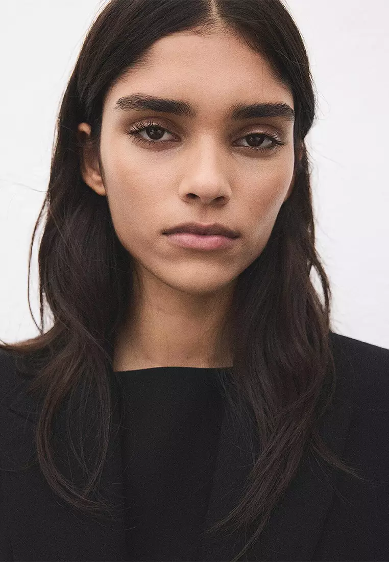 Suit Jacket With Scarf