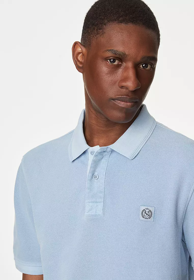 Pure Cotton Polo Shirt