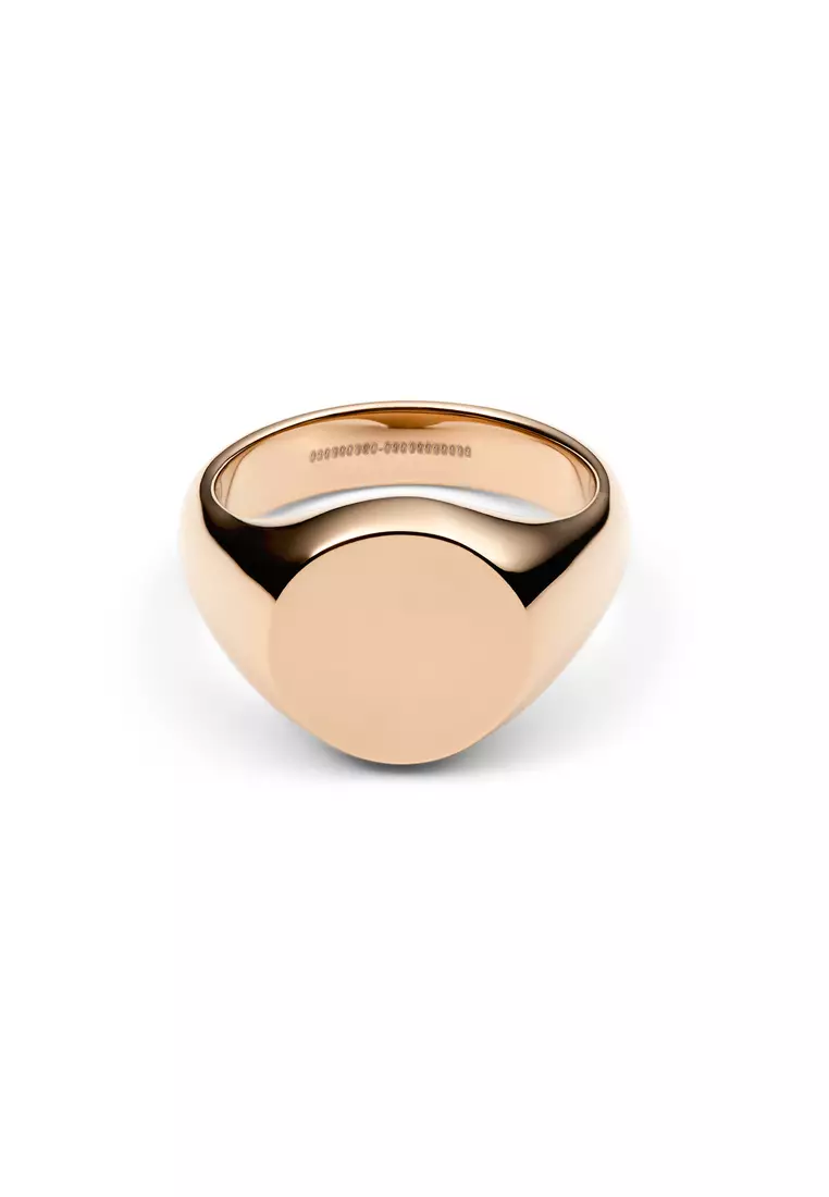 Buy Daniel Wellington Classic Signet Ring Rose Gold - Unisex Ring for ...