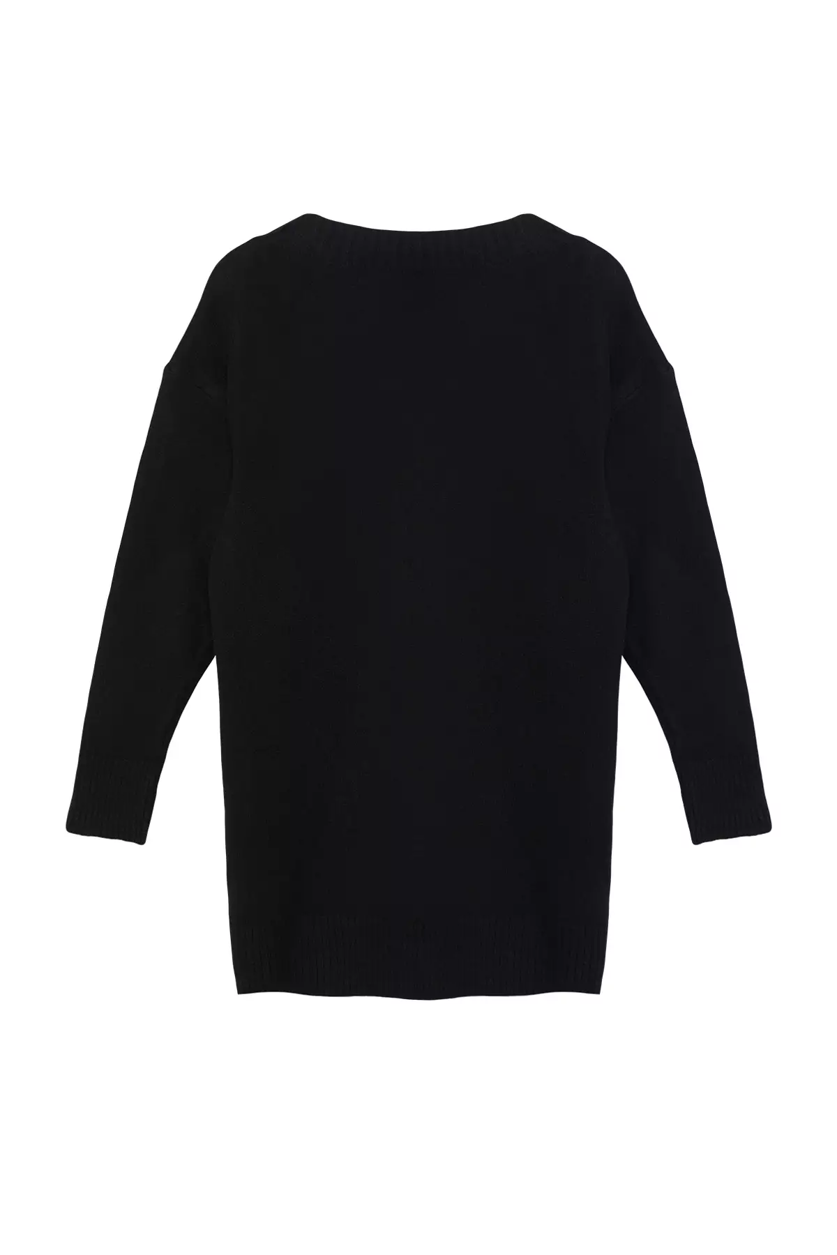 V-Neck Knit Dress