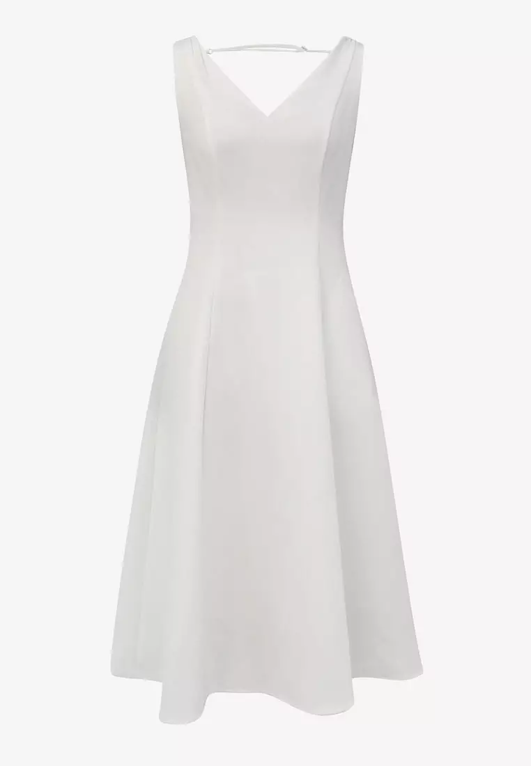 Yana Off-shoulder Panel Dress