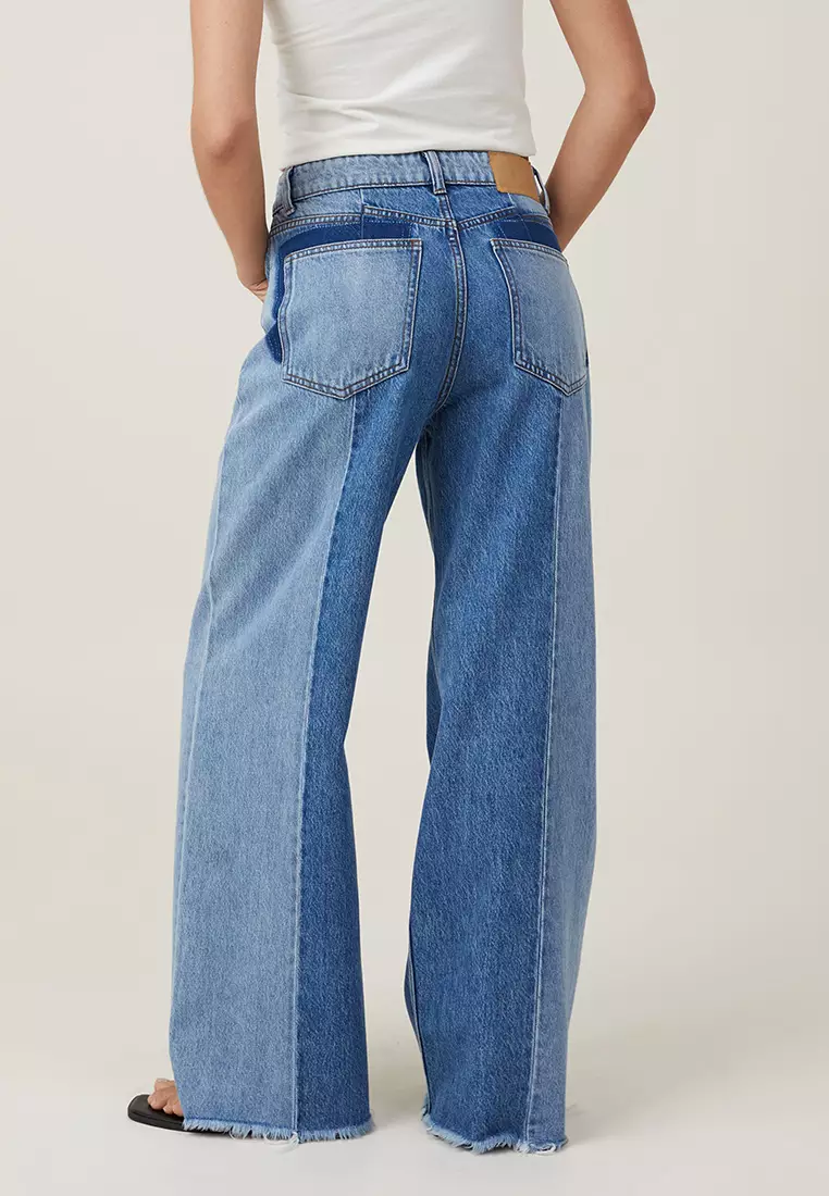 Buy Cotton On Wide Leg Jeans Asia Fit 2024 Online ZALORA Philippines