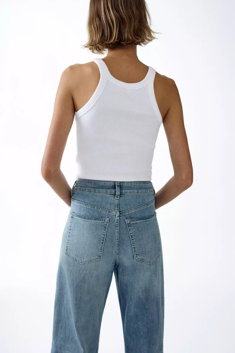Wide High Waist Jeans