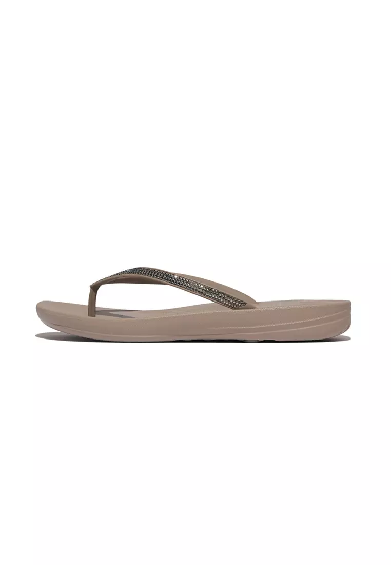 FITFLOP Iqushion Ombré-sparkle Flip-flops