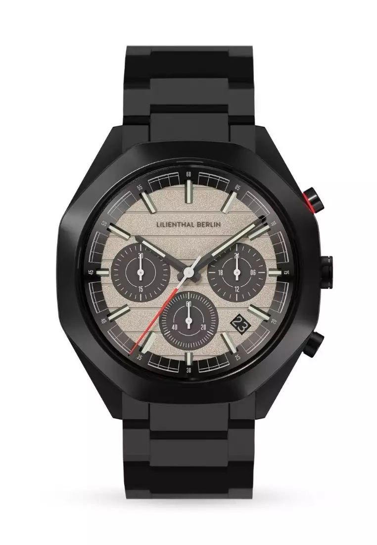 Octachrono Black Sand - Metal Strap