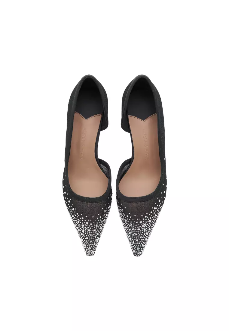 Fanta Heels Ladies Women Shoes (Black)