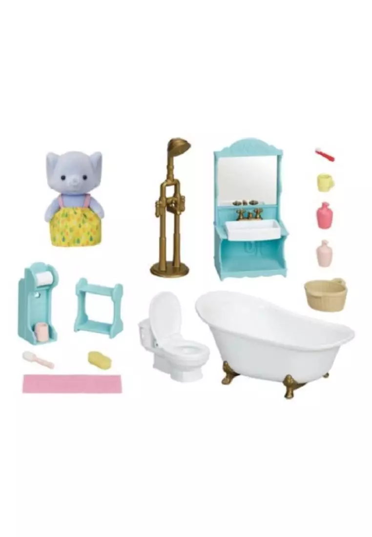 Jual Sylvanian Families Sylvanian Families Bathroom Set Original 2024
