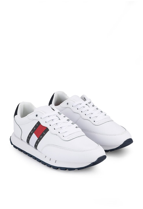 tommy hilfiger striped sneakers