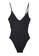 Vero Moda black Celine Wrap Detail Strap Swimsuit C68E8US0582294GS_6