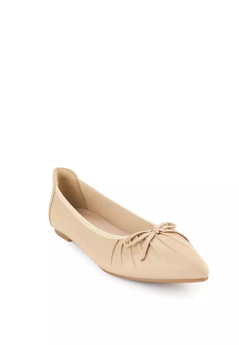 JILIAN J2585-3 FLAT SHOES CREAM