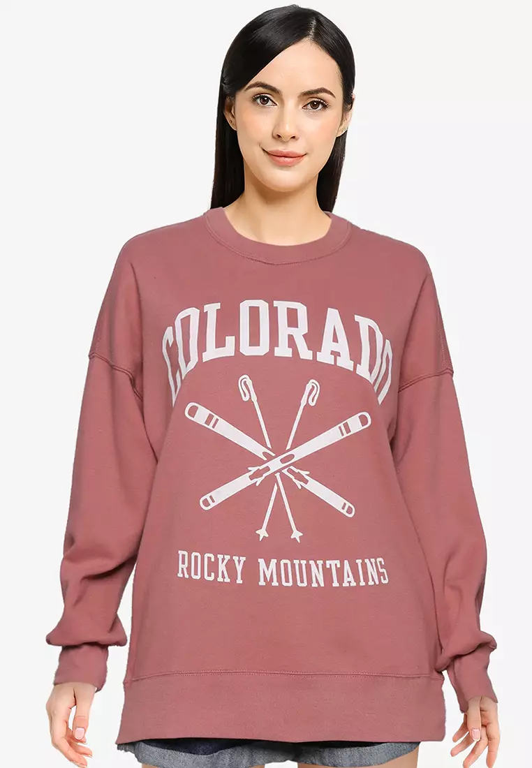 Jual Abercrombie u0026 Fitch Boyfriend Crew Graphic Sweatshirt Original 2023 |  ZALORA Indonesia ®