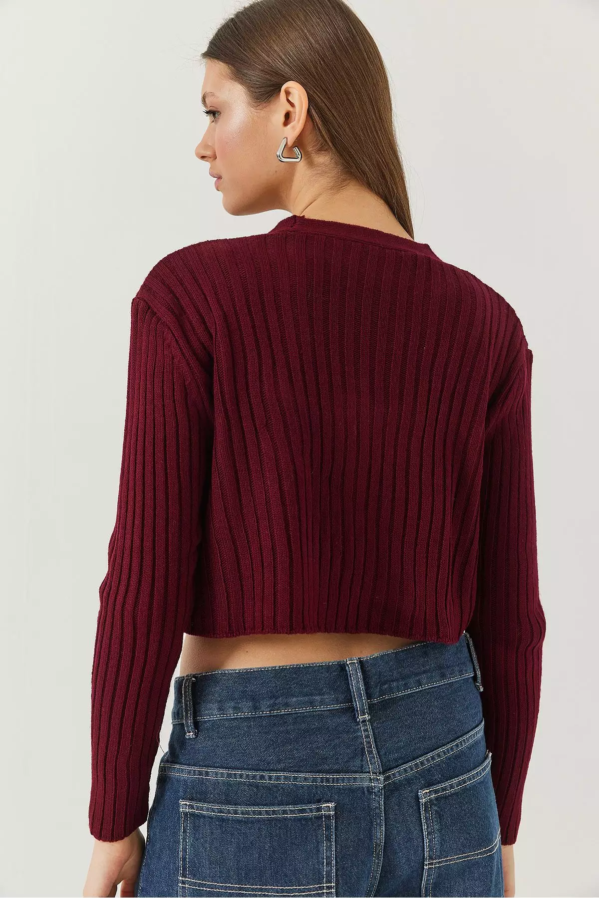 Women's Cardigan Crop Tank Top Double Knitwear Set 60261447