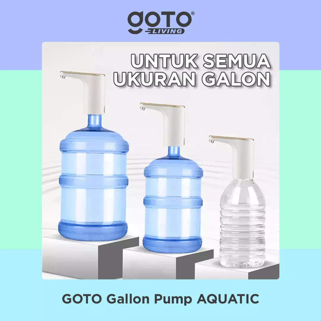 Jual Goto Living Goto Aquatic Pompa Galon Elektrik Dispenser Air Minum Pump Charge Usb Original 4106
