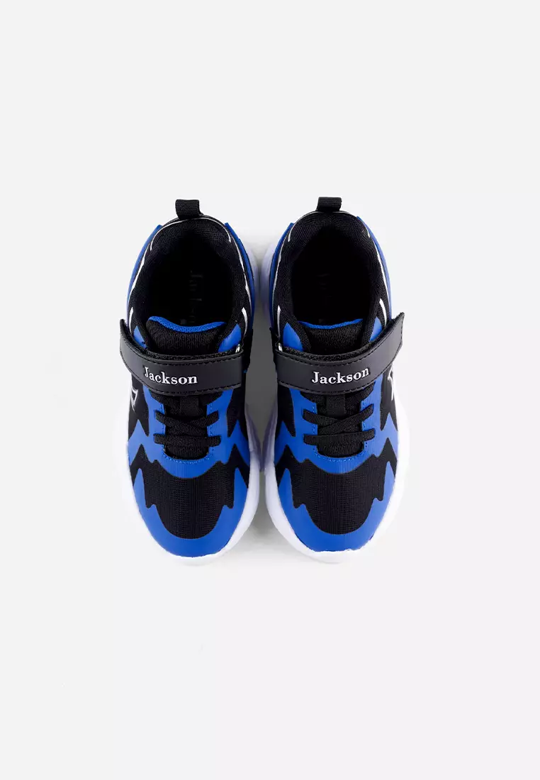 Jackson Kids Zeus 1S7 Black Blue - Sepatu Sneakers