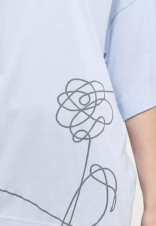 Daster Mini Dress Sleepwear