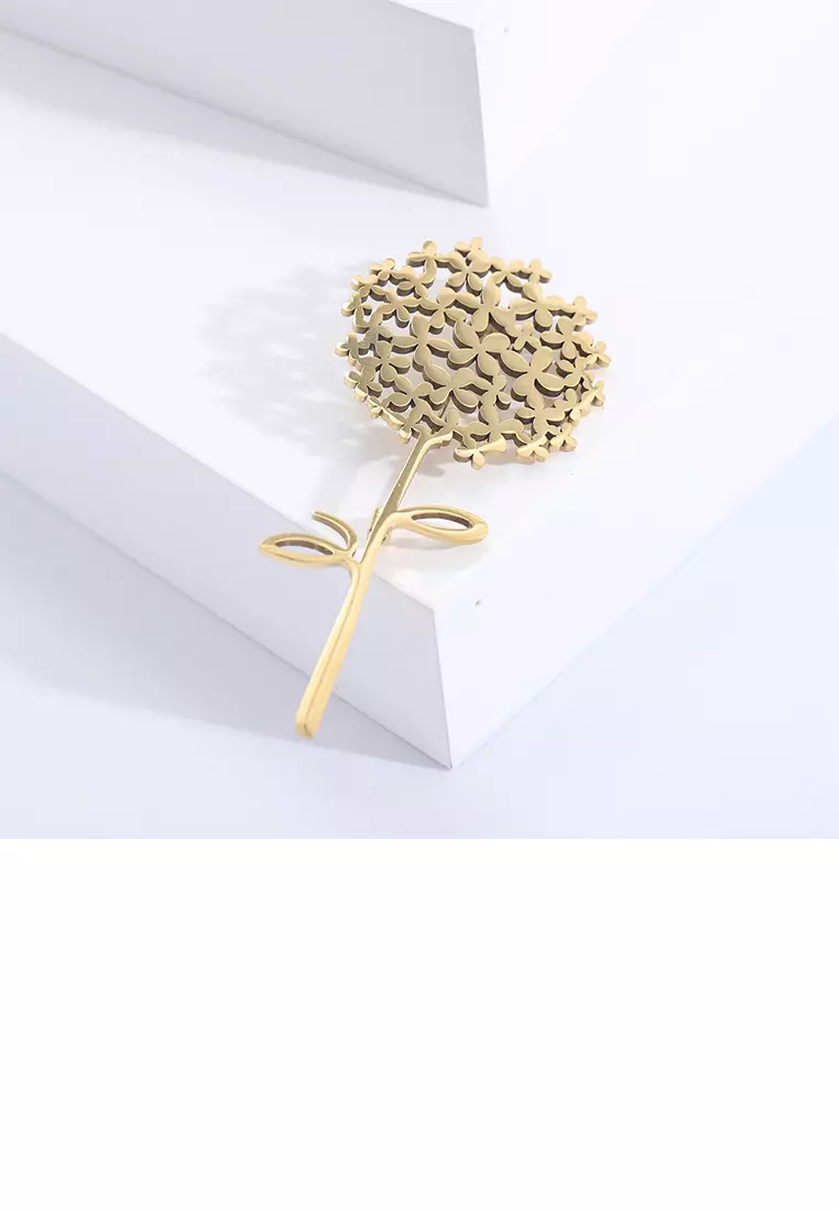 Dandelion brooch on sale