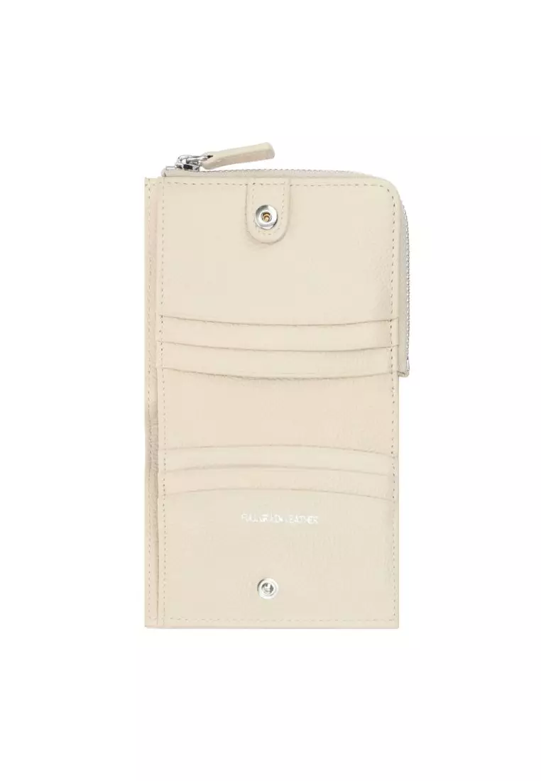 Crossing Milano Small Zip Wallet RFID - New Sand