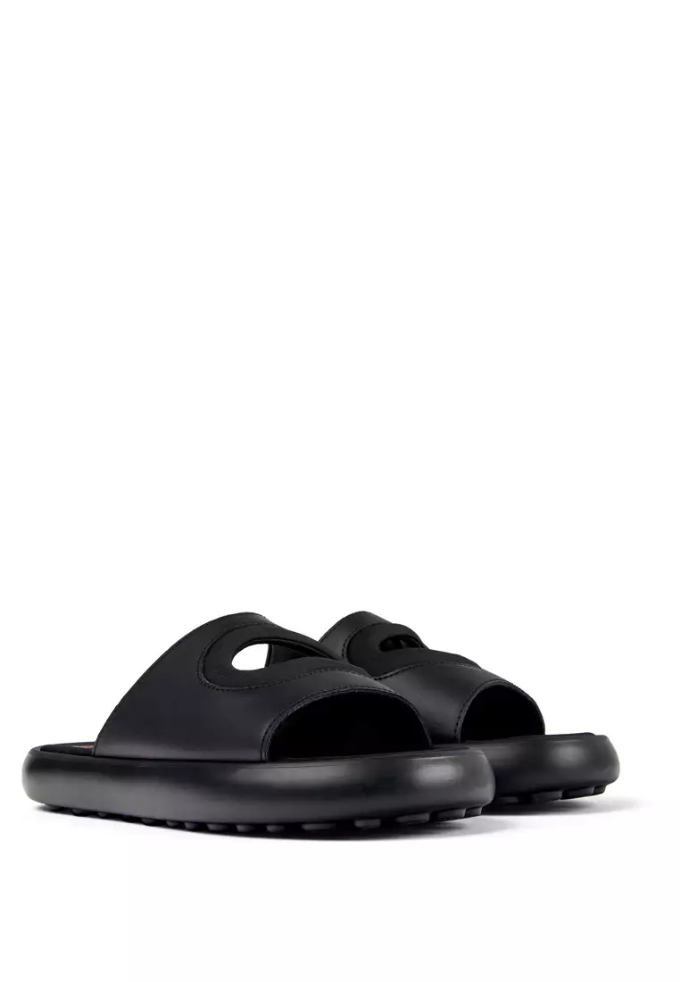 CAMPER｜SLIPPERS (Twins (K201620-001)) Twins Black Sandals for Women - Spring/Summer collection