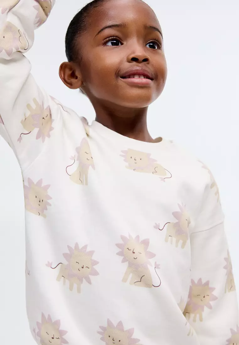 Lion Print Sweatshirt