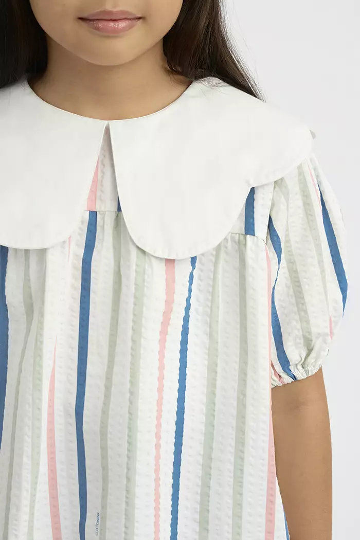 Jual Cottonink COTTONINK Mini - Atasan Kemeja Anak Perempuan Multicolor ...