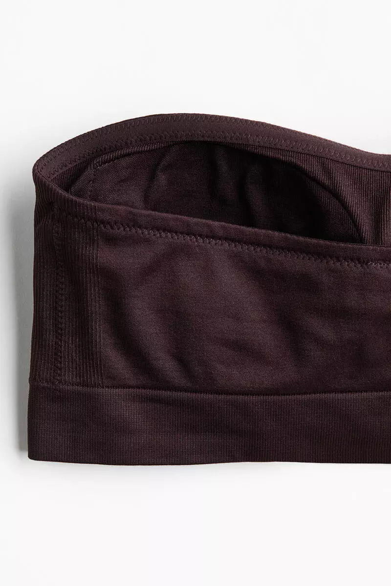 Seamless Padded bandeau bra