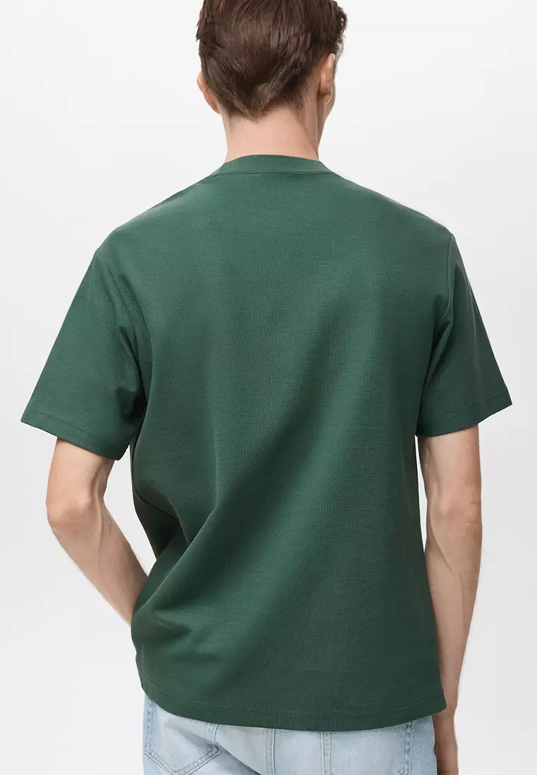 Regular-Fit Textured T-Shirt