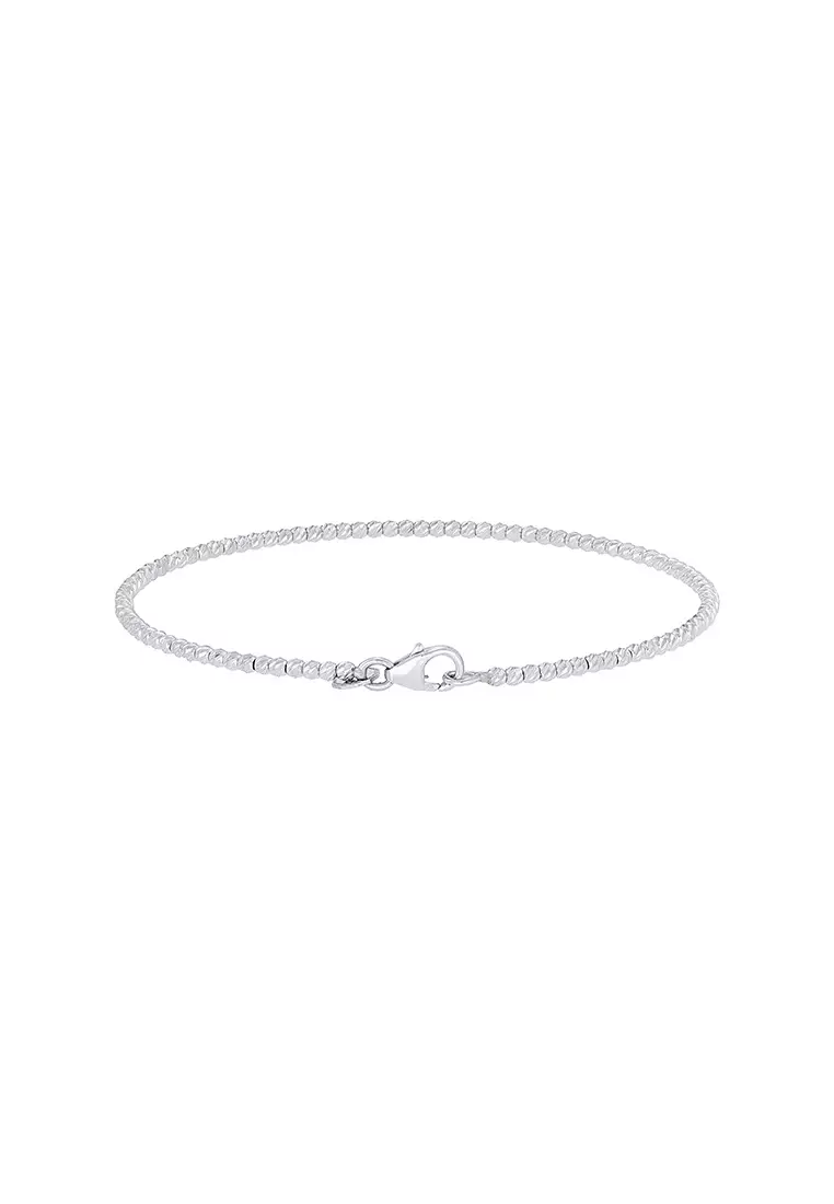 HABIB 750/18K White Gold Bangle BETA1220