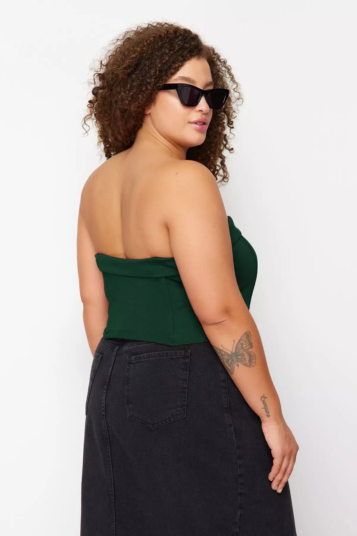 Plus Size Bandeau Top