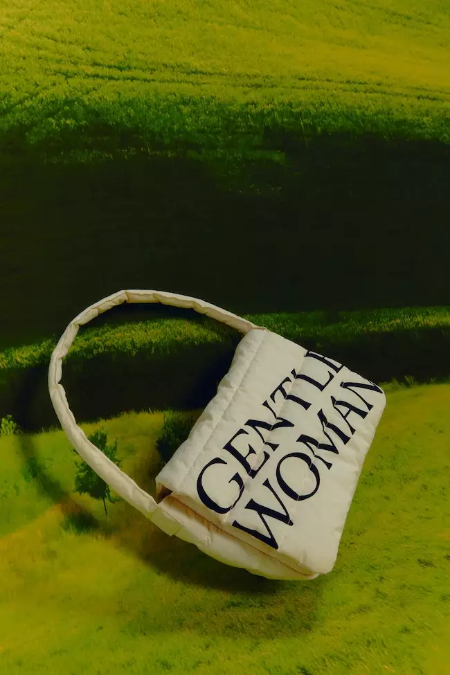 Gentlewoman Puffer Shoulder Bag - Cream