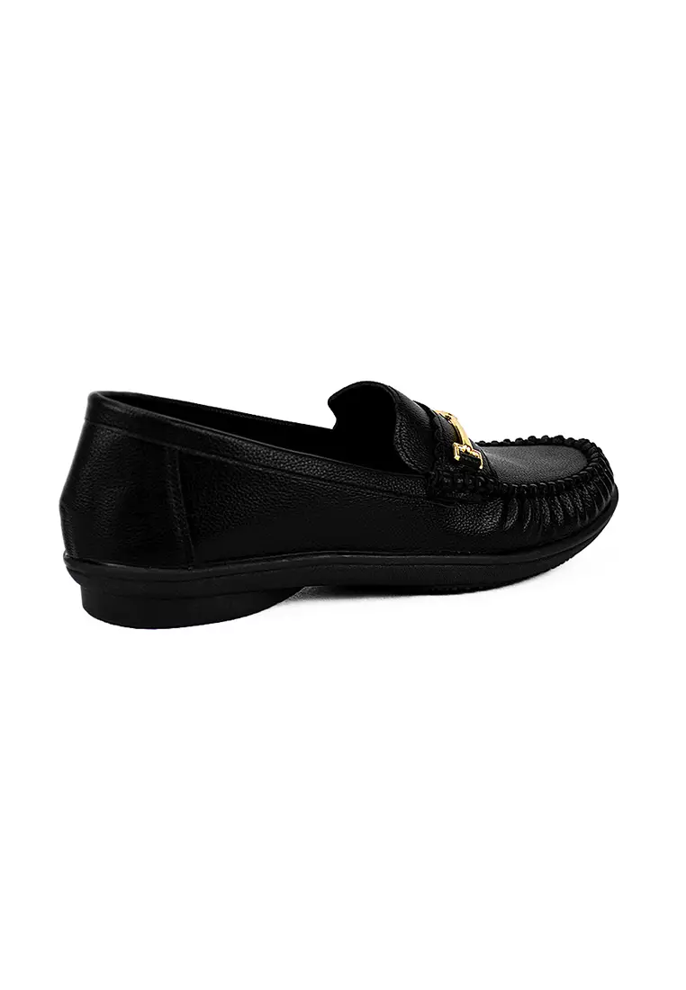 Women's Loafers Flats Shoes LV 23031 Black C15 C28 C74