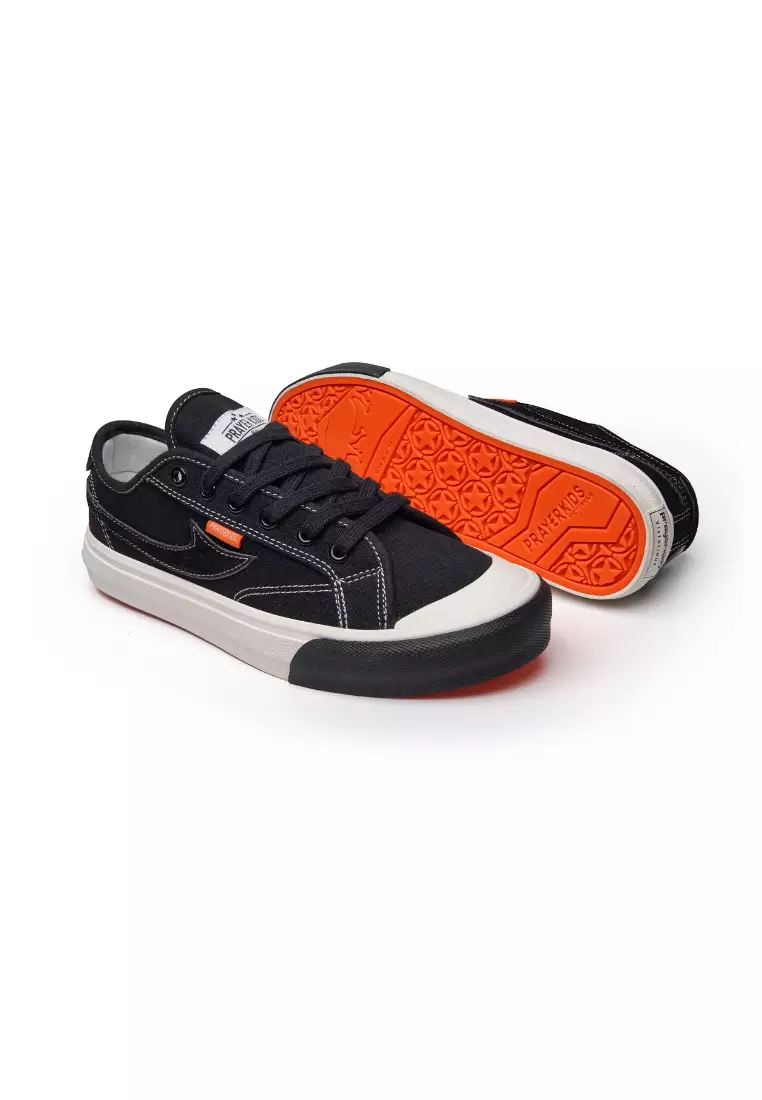 Prayer Kids Sepatu Sneakers Pria Wanita Ora Ox Black Cream - Unisex