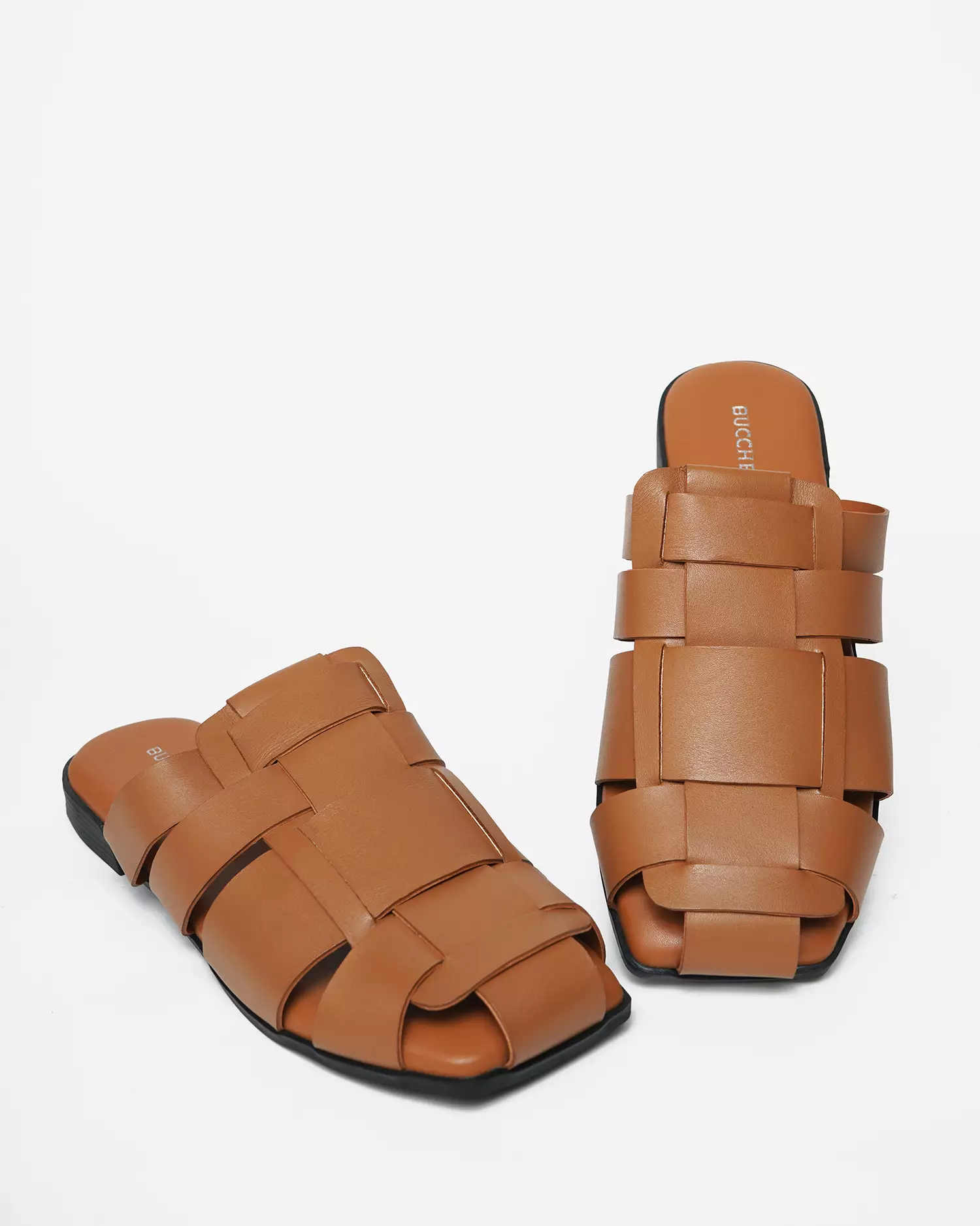 Buccheri Danae Sandals Women Cashew Tan