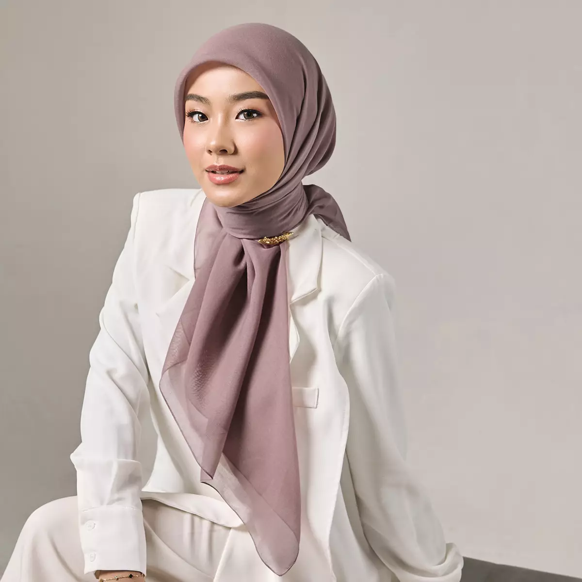 [New Collectio] ZM Zaskia Mecca - Hijab Paris Premium Parissa Mulberry | Bahan Adem, Fine Stitch, Mudah Dibentuk & Classy