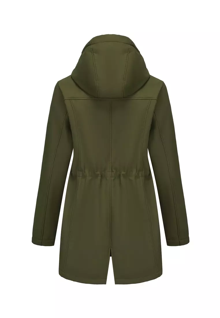 Waterproof Hood Trench Coat AD-M25F598
