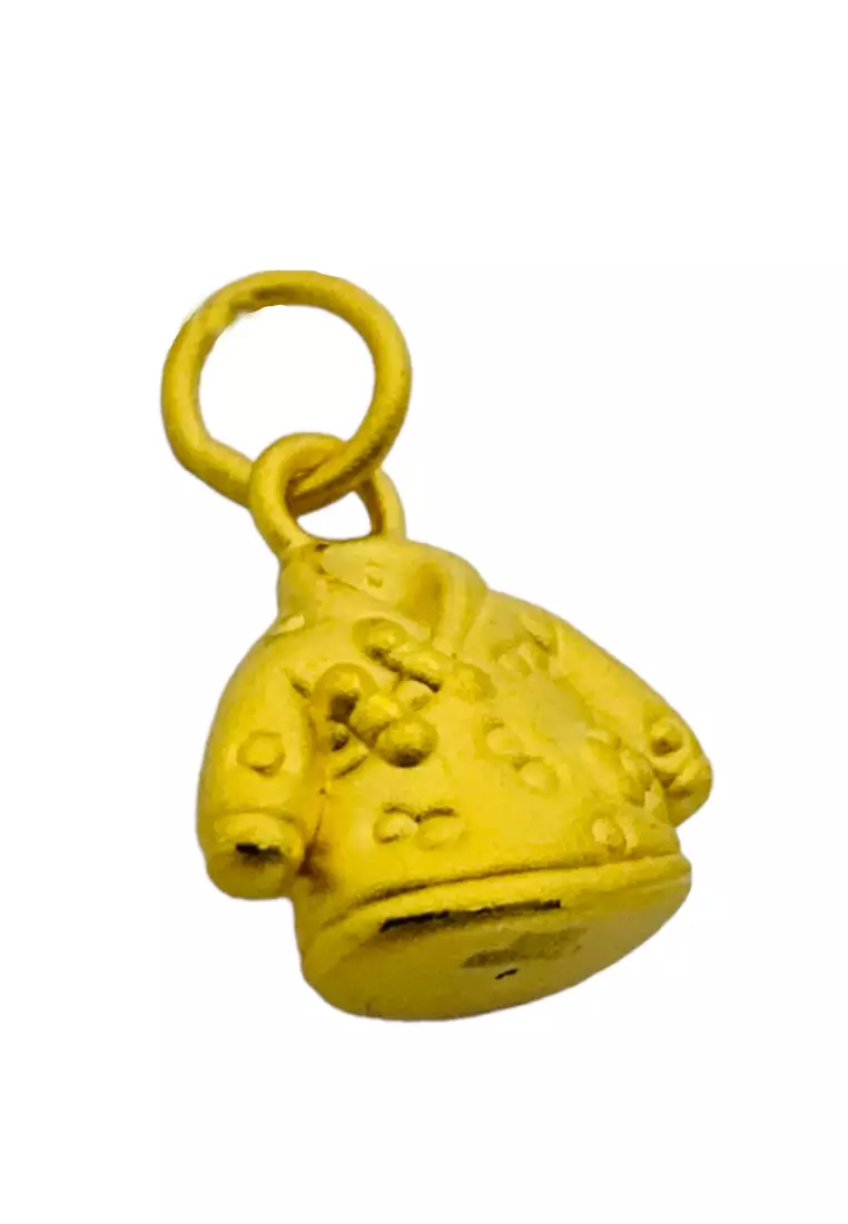 LITZ 999 (24K) Gold Pendant EP0348 (0.76g+/-)