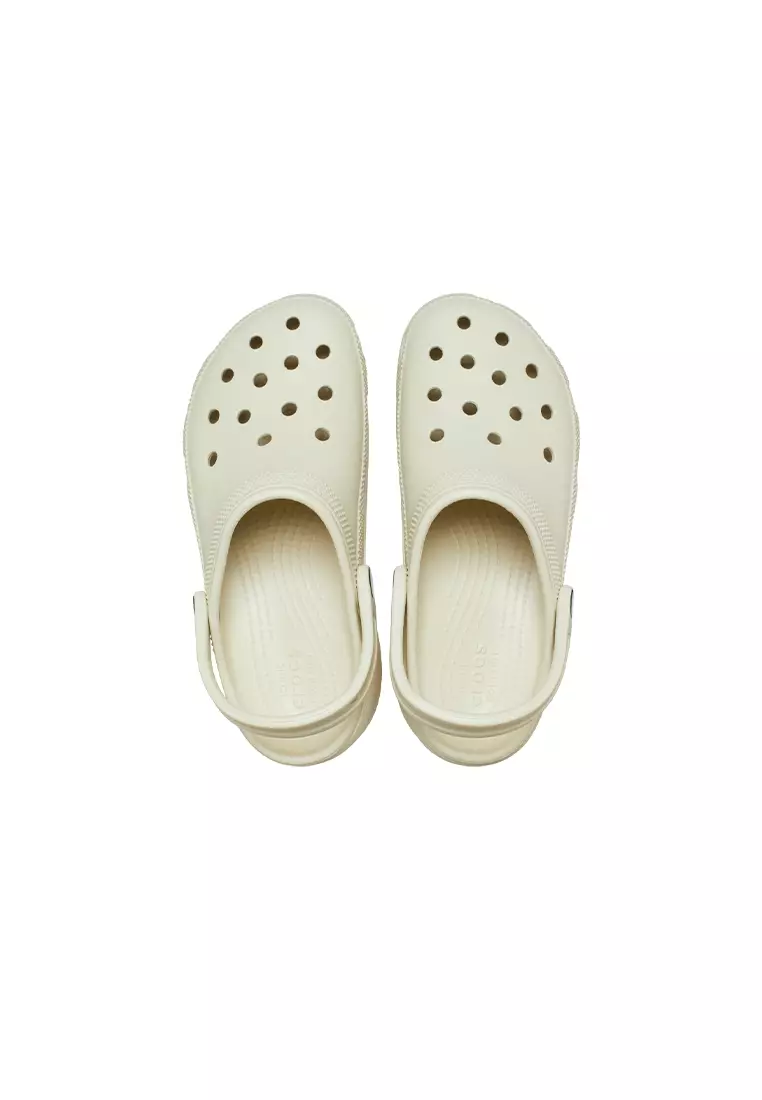 Women's Classic Paltform Clog In Bone