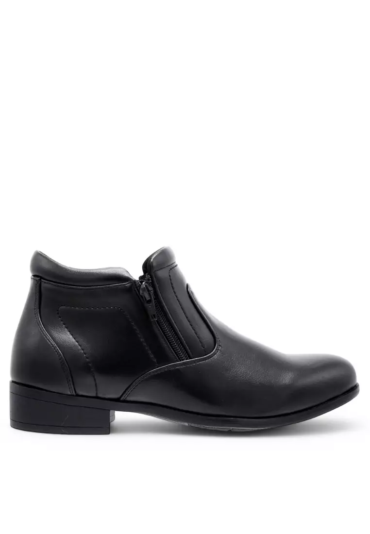 Men Slip On Faux Leather Business Formal - 250211262